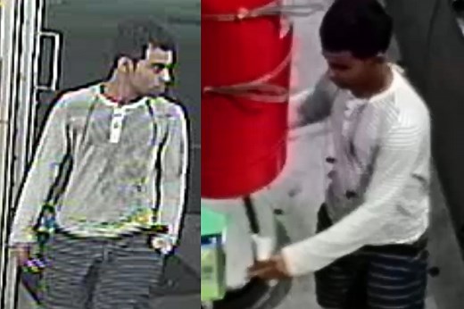 Man sets gas station on fire, nearly burns himself alive