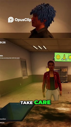 GET on OUTTA here BLUE HAIR in alien simulator #gaming #shorts #shortsfeed