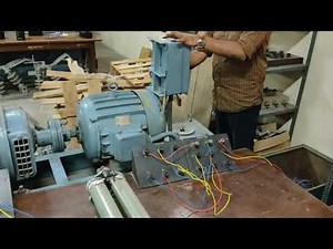 Load test on DC shunt generator