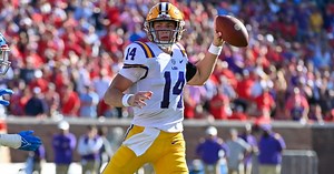 Ed Orgeron reaffirms faith in Max Johnson as LSU starting quarterback