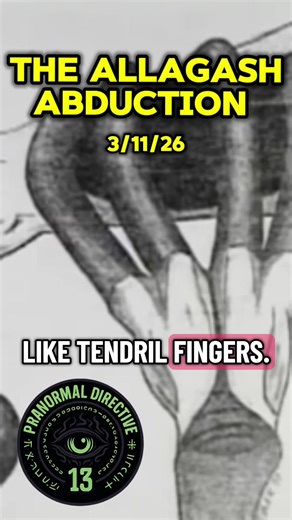 What happens when 4 art students get abducted by aliens? 🎨👽 They draw EVERYTHING. In 1976, the Maine wilderness became the site of one of the most documented UFO encounters in history. These aren’t just stories, these are the actual sketches made by the survivors to process what happened that night on the Allagash River. 🛸✨ The full breakdown drops 3/11/26. Don’t miss it. #paranormal #alien #uap #ufo #alienabduction