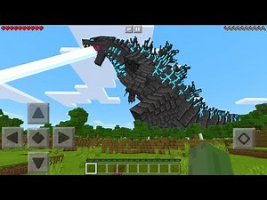 I Found GODZILLA in Minecraft Pocket Edition...