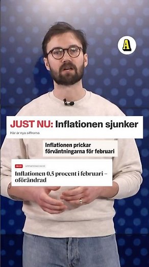 Stigande eller sjunkande inflation – så funkar det