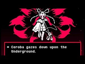 Undertale Yellow Pacifist Run (Ceroba Fight all phases) (No commentary)