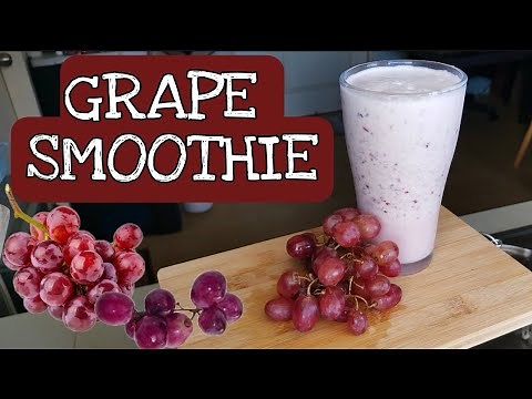 Red Grape Smoothie | Smoothie Recipes