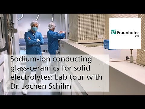 Lab tour on glass-ceramics for solid battery electrolytes at Fraunhofer IKTS in Dresden
