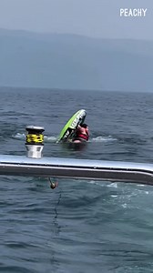 When in doubt, belly flop 🚤 #tubing #fail #vacation #lake #reels | Peachy