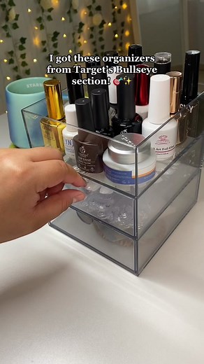 Organize Your Nail Supplies with These Target Organizers