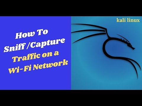 How to Sniff/Capture WiFi Traffic using Kali Linux