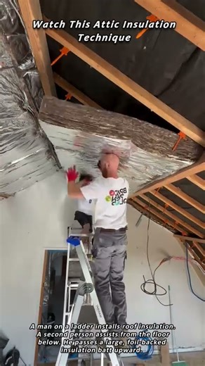 Watch This Attic Insulation Technique