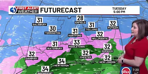 FORECAST: First Alert Weather Day for snow, icy mix, and rain