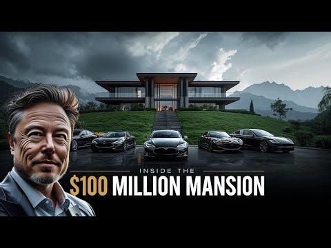 Inside Elon Musk’s $100 Million Mansion: A Luxurious Tour of His Private Estate