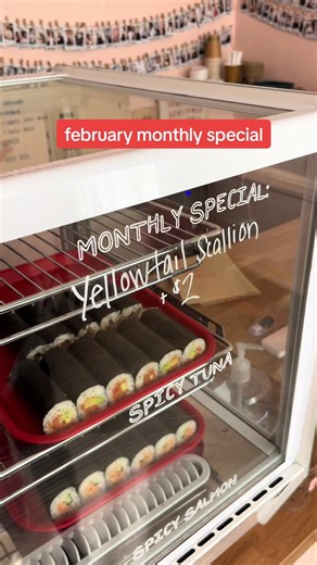 Yellowtail Scallion: February's Monthly Special!