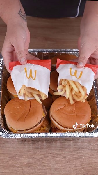Transforming McDonald's Fast Food into a Delicious Home-cooked Meal