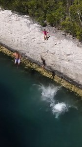 9.9K views · 76 reactions | Discovering a secret river in Georgetown, Exumas! ✨ The whole tribe is jumping in and having a blast. Drone POV capturing our hidden paradise! . #BoatLife #SailingFamily #Exumas #SecretRiver #DroneFootage #FamilyAdventure #IslandLife #GoodVibes #FollowThe5un | Follow the 5un | Facebook