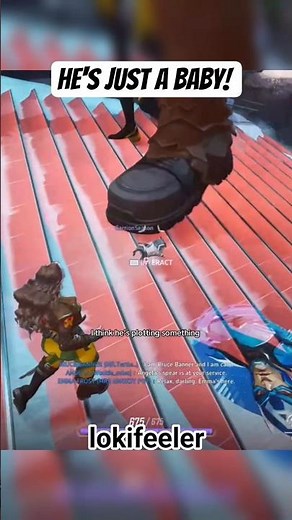 He's just a baby 👶 #marvelrivals