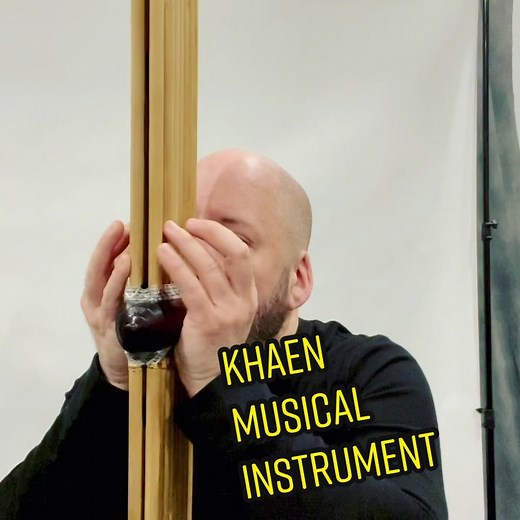 A very cool instrument called a khaen... This is a bamboo mouth organ associated with Laos and Thailand. I plan to use it in some songs coming up . #khaen #worldinstruments #musicalinstrument #khene