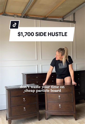 you can learn how to flip on YouTube (literally what I did)…but if you want to save a little time researching all the little steps (which is the kind of annoying part) I put together a Beginner’s Guide To Flipping Furniture for profit (in bio) & have all my tools / supplies in my amazon storefront (also in bio). the guide ($37) is not professional advice (lol), i’m still a beginner okay?!…it is simply “here’s exactly what I did step-by-step to make $9,550 my first few months” because my ADHD bra