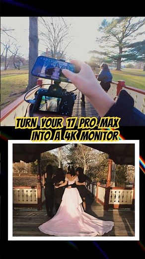 Turn Your iPhone 17 Pro Max Into a PRO Monitor for the Sony A7 IV 🤯📱📷