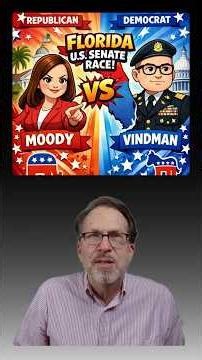 Vindman vs. Moody for Senate in Florida - a moderate perspective