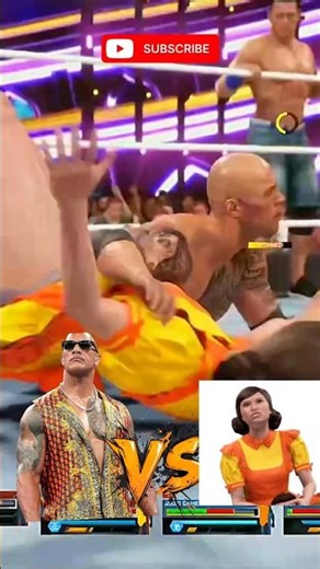 SQUID GAMES VS WWE 😱 #shorts #shortsfeed #wwe #squidgame
