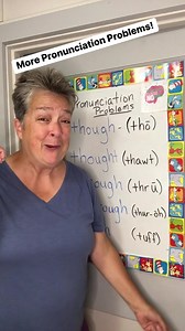 Pronunciation Problems: Though, Thought, Through, Thorough and Tough #pronunciationpractice#pronunciationtips#sayit#though#thought | English Makes No Sense