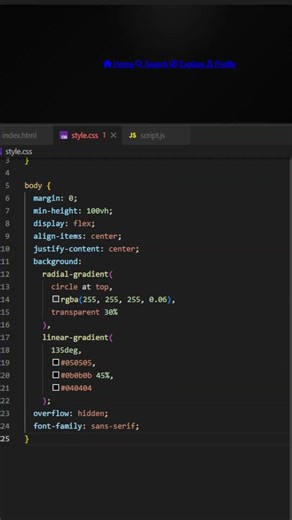 Liquid Glass Navbar with Pure #css & #javascript