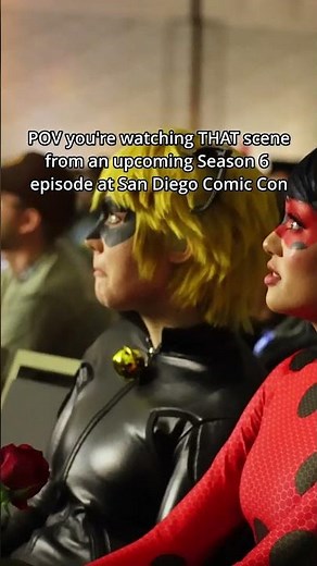 Can’t wait to watch the new episode? Same here! 🔥 #miraculousseason6 #ladybug #catnoir