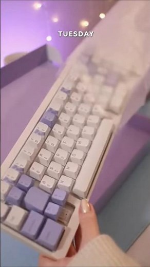 Colorful Keyboard Unboxing & Typing sounds For Melt your stress 😬