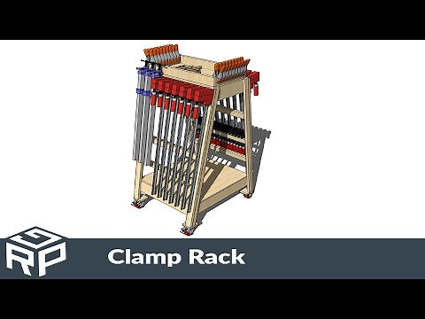 DIY | How to Build a Mobile Clamp Rack Station