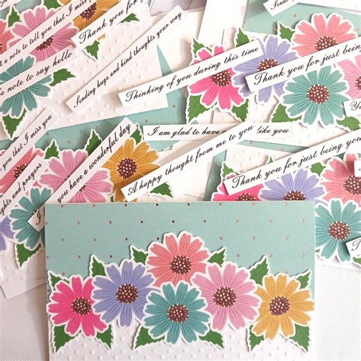 DIY Embossed Handmade Greeting Card Kit With Envelopes: (6 Cards) - Etsy