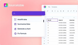 Sourcetable: AI Spreadsheet + Data Platform