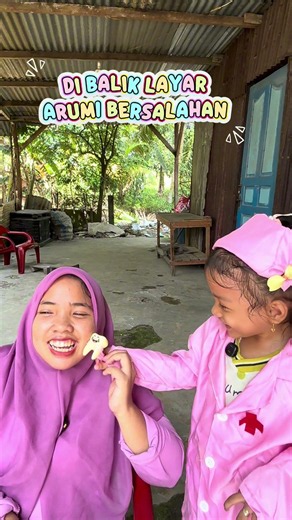 Arumi's behind-the-scenes bloopers 🤣 it’s hilarious #fyp