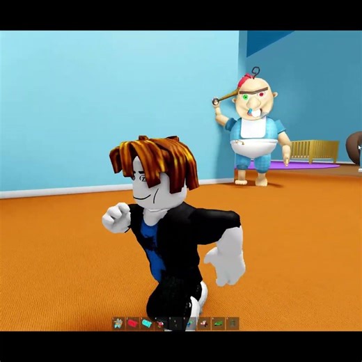 Miniroy vs MR. STINKY"S PRISON ESCAPE! 😮#robloxshorts