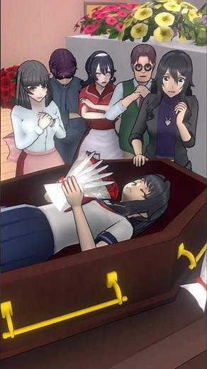 Ayano's Funeral! (Yandere Simulator) #shorts
