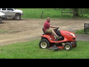 2006 KUBOTA GR2100 4X4 DIESEL RIDING MOWER WITH POWER STEERING