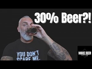How to Make Extremely Strong Beer (30% ABV Explained)