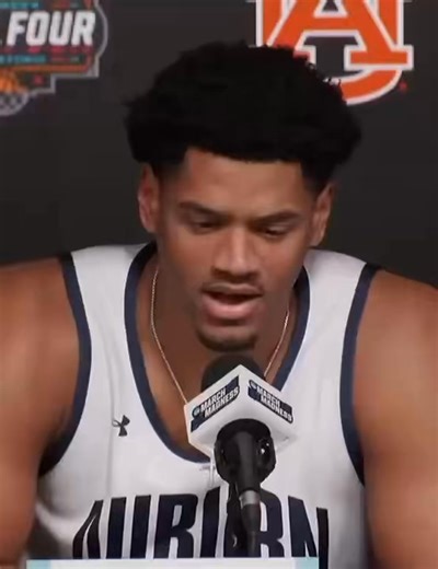 29K views · 1.3K reactions | “You don’t know sacrifice if you don’t know Jesus Christ.” Incredible words from Auburn’s Dylan Cardwell at his Final Four press conference. | Sports Spectrum | Facebook