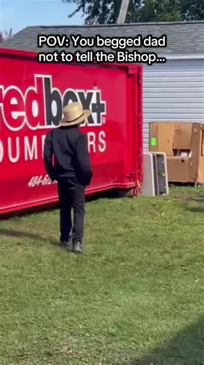 Some secrets don't survive Amish Sunday service 😅 #amish #amishtiktok #amishcountry #parentingtips #lancaster