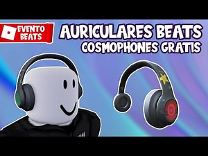 CONSIGUE AURICULARES BEATS de KERWIN FROST GRATIS en ROBLOX