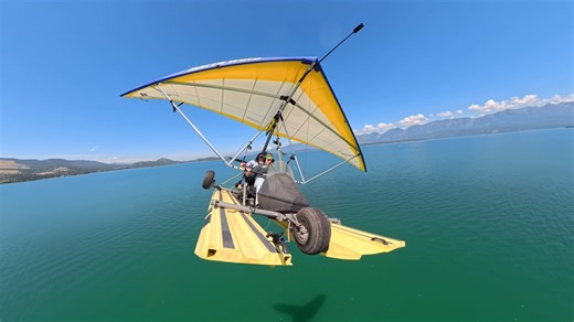 Man tries flying a boat with zero experience - they had to save him