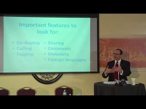 David Steinfeld's e-Discovery Basics: How the Software Works Part 1