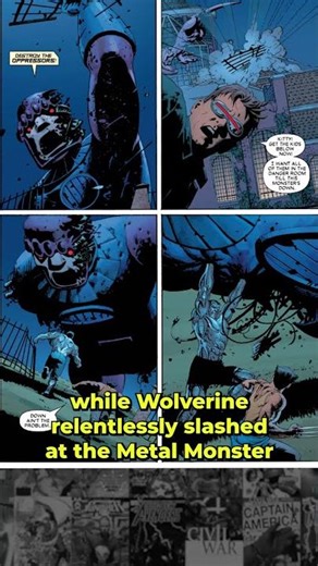 Cyclops Destroys A Giant Sentinel