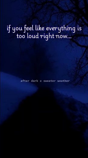 After dark x sweater weather