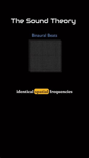Sound Theory on Instagram: "Your brain is an instrument, and psychoacoustics is how we tune it. 🧠✨ 📡Binaural beats are the secret: play a slightly different tone in each ear, and your brain creates a third, "phantom" frequency. This new rhythm can guide your brainwaves into states of deep focus, calm, or meditation. It’s like a direct hack for your consciousness. #TheSoundTheory #PowerOfSound #BinauralBeats #NeuroScience #NiolySocialMediaCamp"