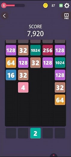 2048 Merge Puzzle - Crazy Number_android_playstore