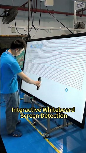 Real-Time Team Drawing Test | Multi-Finger Interaction Smart Whiteboard #Collaboration #EdTech