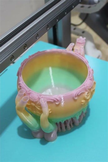 3D Print Timelapse: Rococo Court Style 🎀🏛️ | Ornate Luxury Decor (Bambu Lab P2S/A1 Combo)