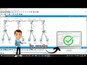 Configuring Static Routing With 4 Routers Using CLI Command | Cisco Packet Tracer Tutorial [Hindi]