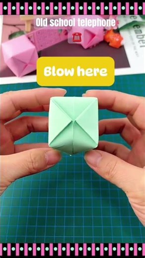 How to make telephone #diytelephone #paperphone